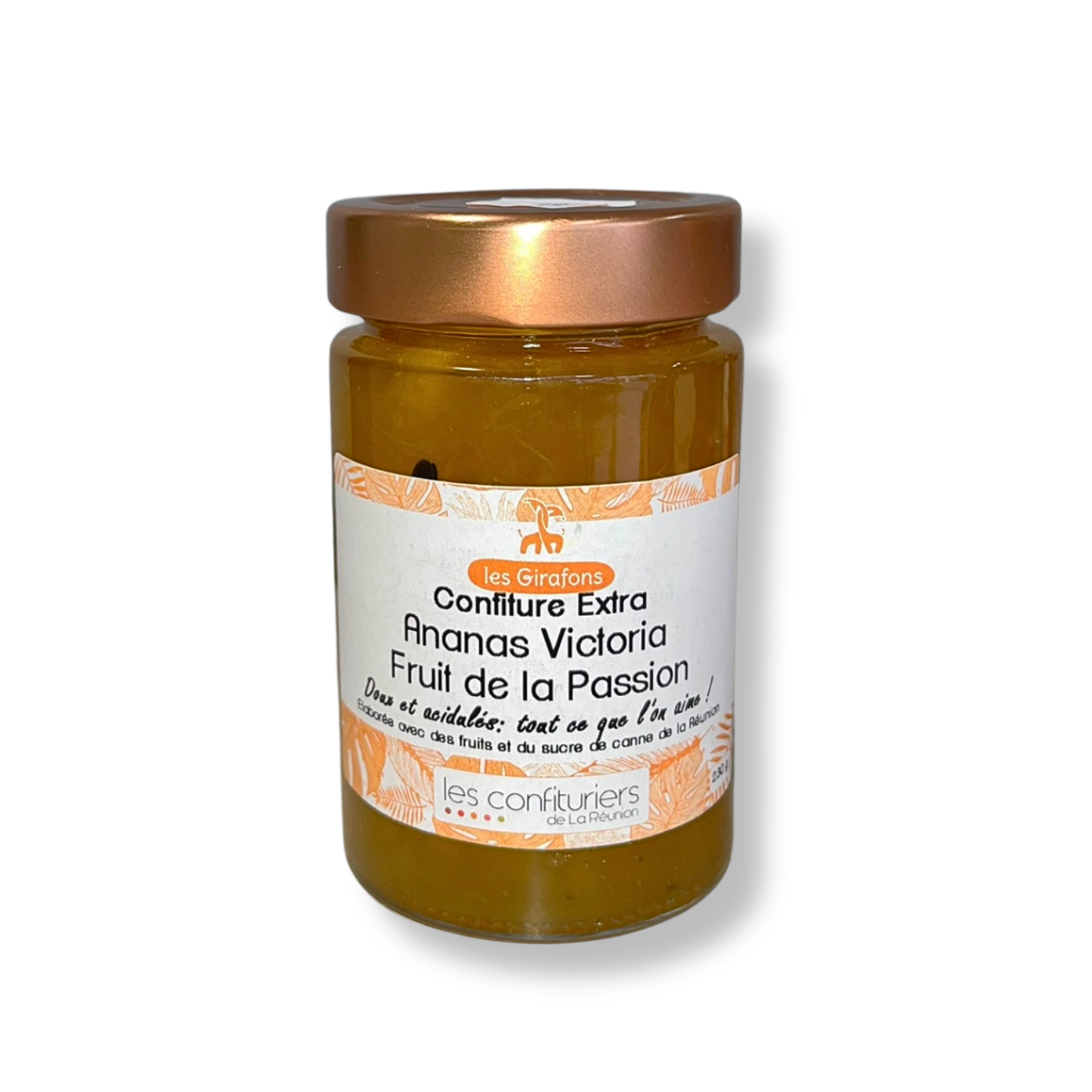 Confiture ananas Victoria & fruit de la passion