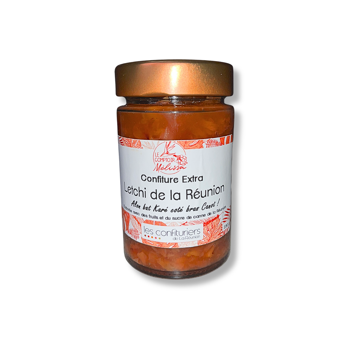 Confiture extra letchi de la Réunion