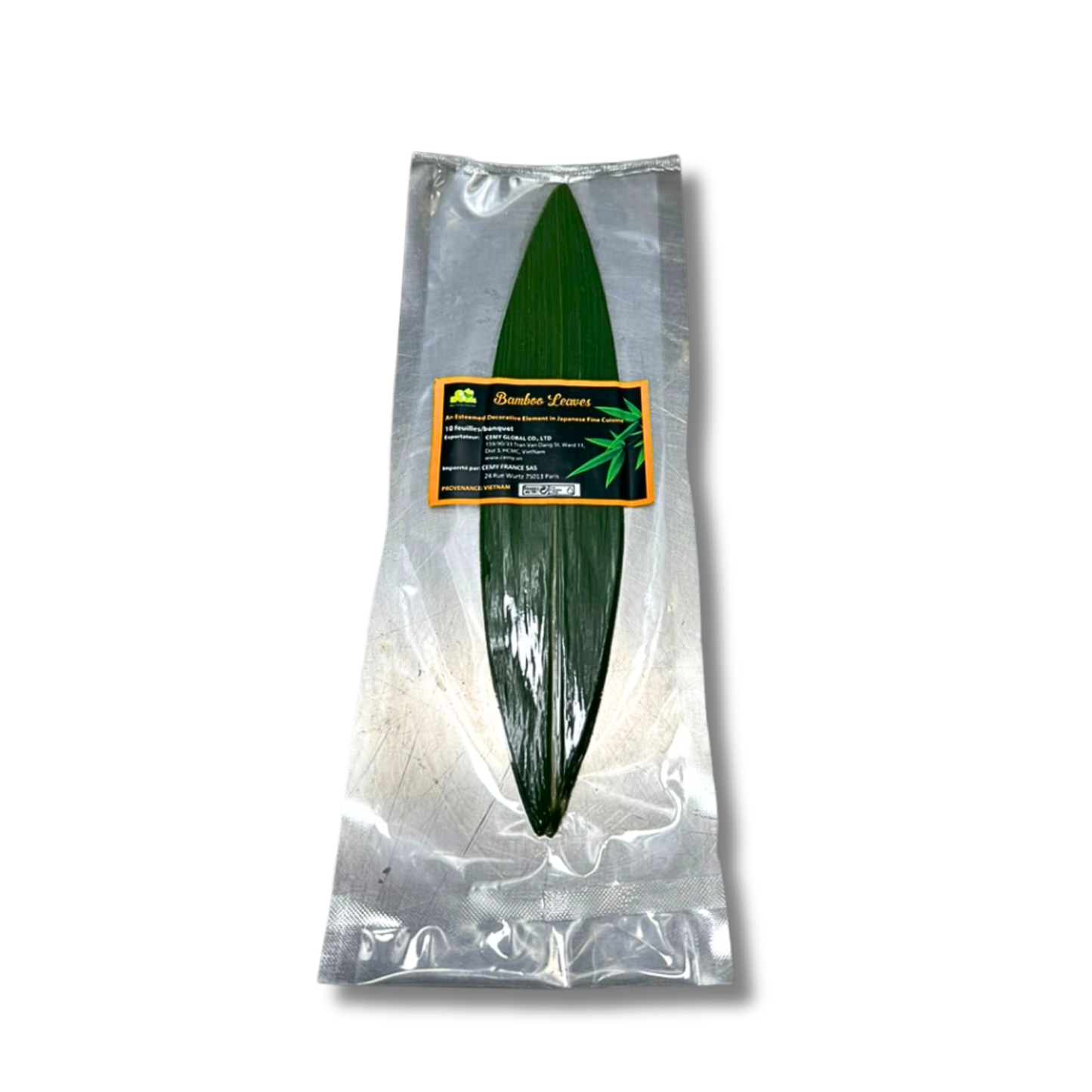 Feuilles de bambou 28-32 cm (x100)