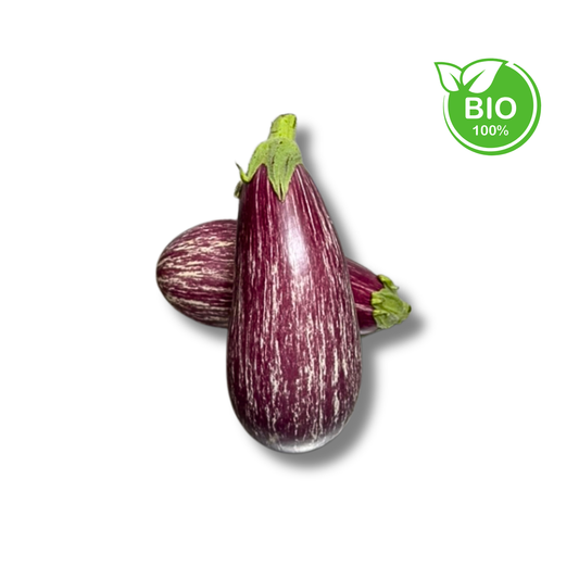 Aubergine tigrée bio (500g)