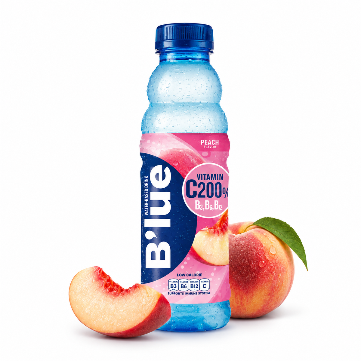 B'lue Vitamin Drink Pêche (24x50cl)