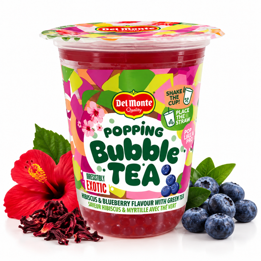 Bubble tea Hibiscus/Myrtille (12x33cl)