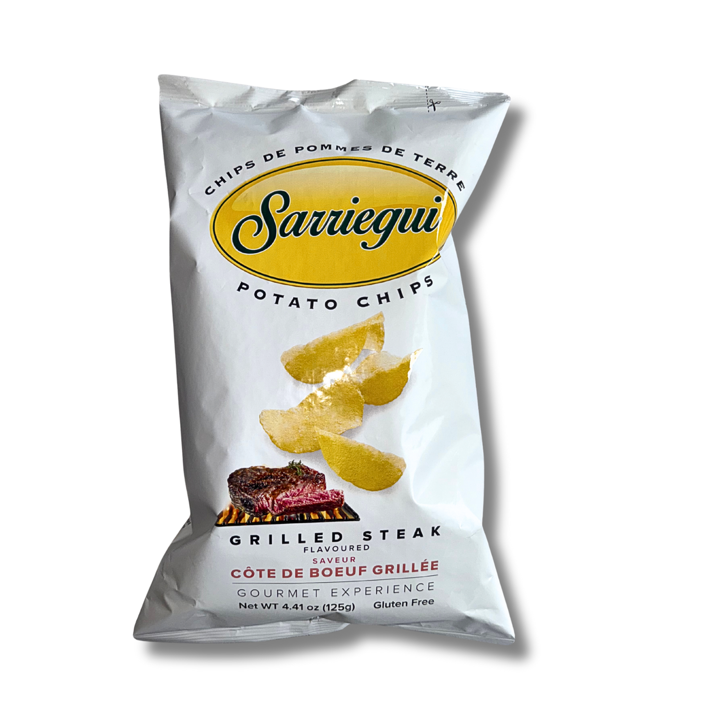 Chips à la côte de boeuf grillée (125g)