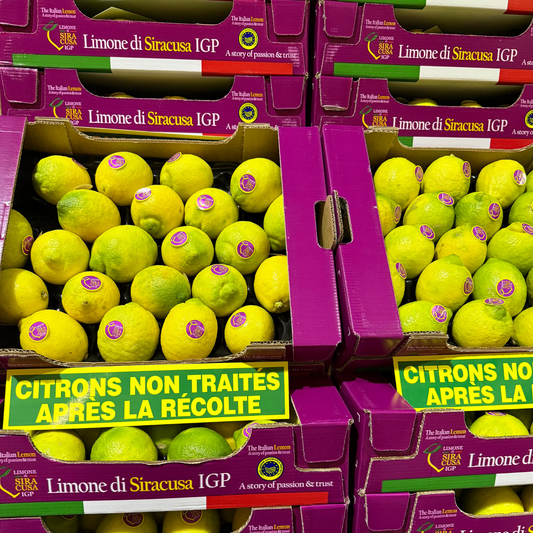 Citron de Siracusa non traité (500g)