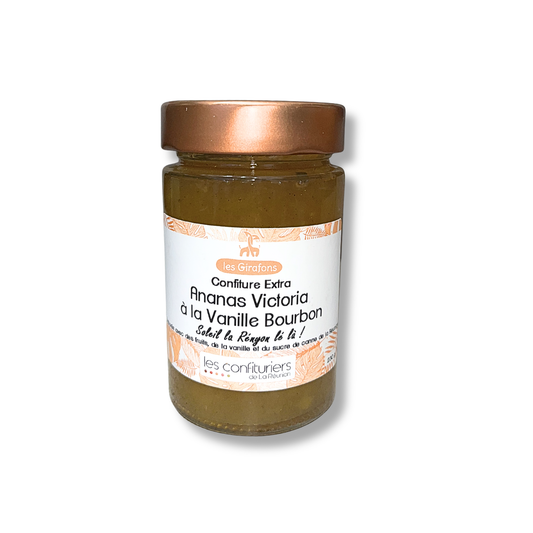 Confiture extra Ananas Victoria & Vanille Bourbon
