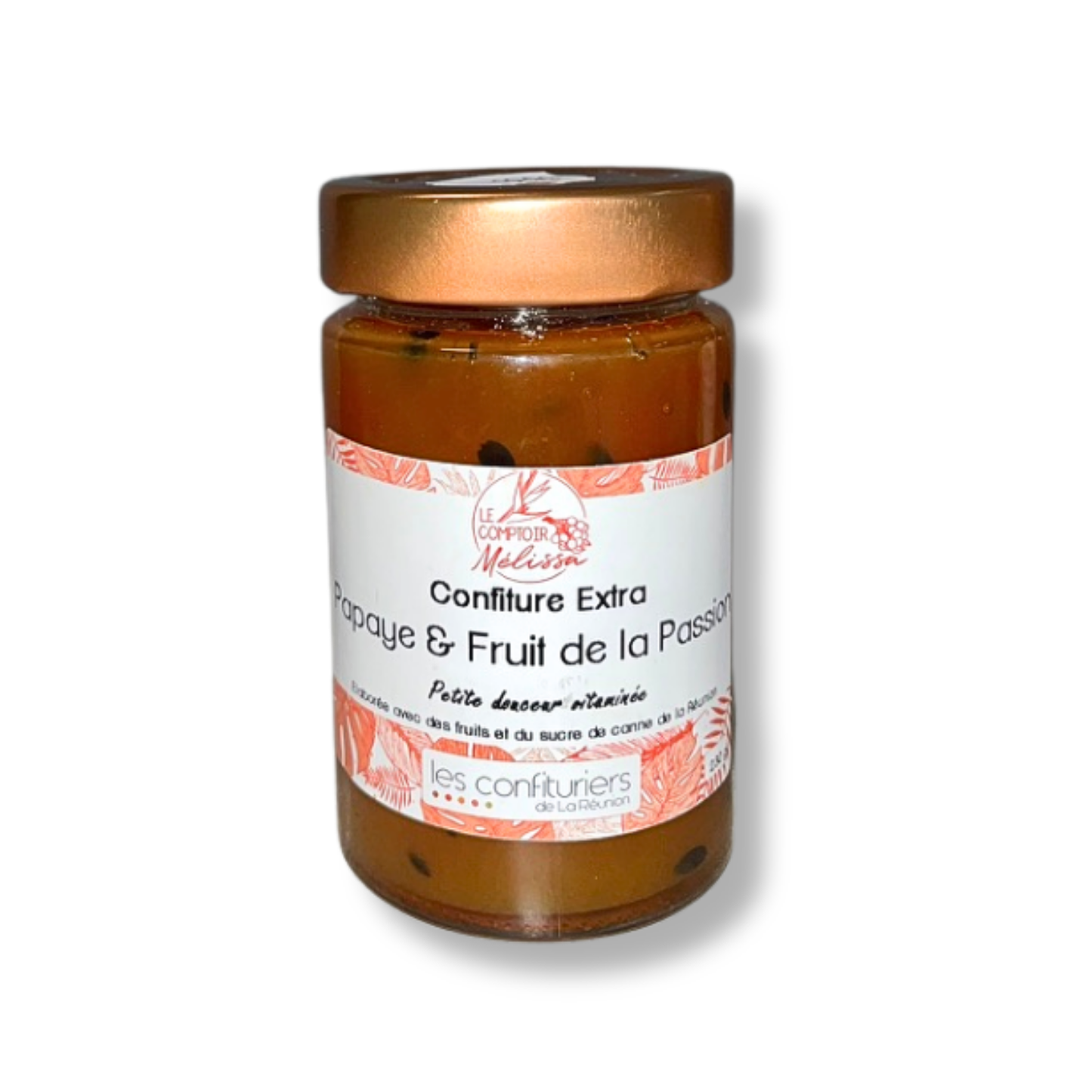 Confiture papaye & fruit de la passion
