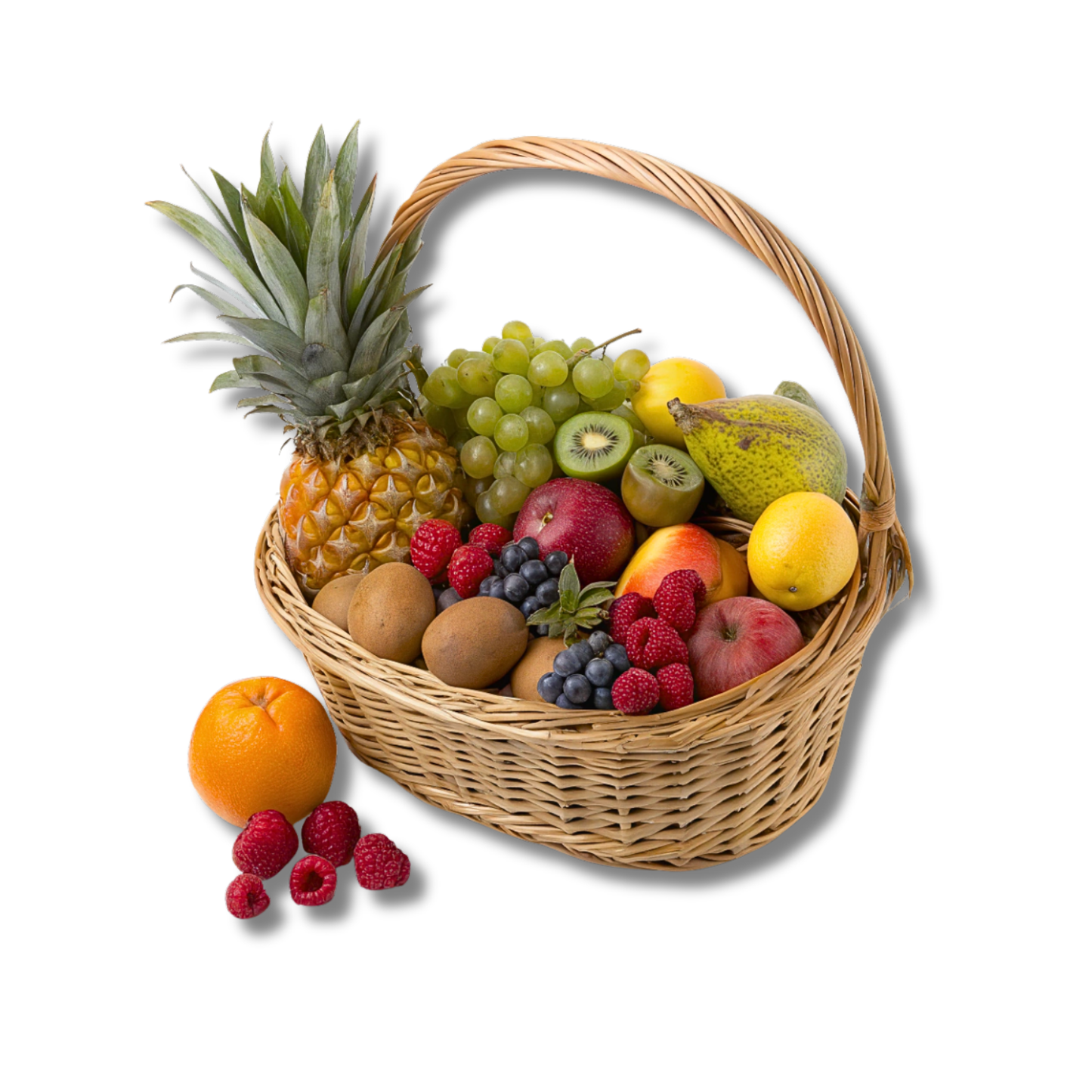 Panier fruits de Noël