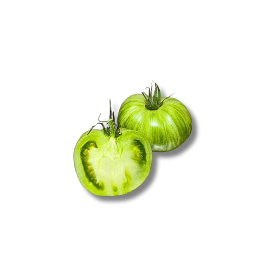 Tomate verte zébrée